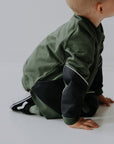 Kids' Cotton Sweat Jacket – Waterproof & Reflective Details by Breden at brixbailey.com