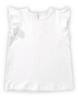 Edie Frill Top - White