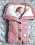 Baby Winter Warm Sleeping Bag - Cozy & Soft Knit for Infants & Toddlers by Baby Lamby at brixbailey.com
