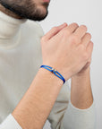 Silver Soho Cord Bracelet