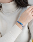 Blue Soho Cord Bracelet