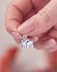 Elephant Silver Charm