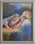 Eliza Framed Canvas Print