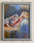 Eliza Framed Canvas Print