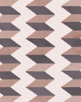 Escher Stripe - Rosewood - Fabric