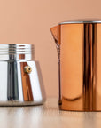 La Cafetière Polished Stainless Steel Copper Stovetop - 300 ml