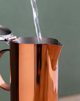 La Cafetière Polished Stainless Steel Copper Stovetop - 300 ml