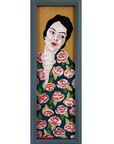 Etta Framed Embroidery Print