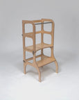 STEP'n'SIT® Convertible 2-in-1 Helper Tower/Table - Natural wood