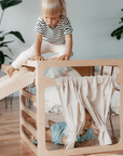 CUBITRI® Climbing Play Cube With Wooden Window