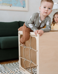 CUBITRI® Climbing Play Cube With Wooden Window