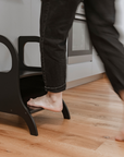 MIIMO® Adjustable Height Step Stool - Black