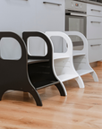 MIIMO® Adjustable Height Step Stool - Black