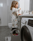 MIIMO® Adjustable Height Step Stool - Grey