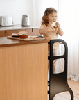 STEP UP Adjustable Height Helper Tower - Black