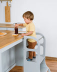 STEP UP Adjustable Height Helper Tower - Grey