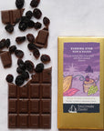 Evening star – A Darker Milk Chocolate with Rum & Raisin