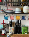 Beautiful Set of Colourful Enamel Mugs - Enamelhappy