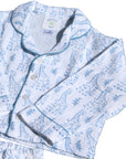 Blue Giraffe Organic Muslin Pyjamas
