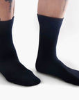 Plain Bamboo Socks - Sleek Black