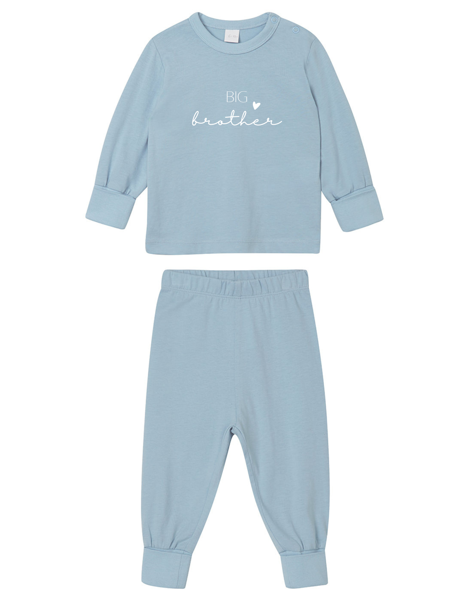 Big Brother Little Brother Matching Pyjamas - Premium Organic Cotton Sibling Sleepwear Set by Flossie & George at brixbailey.com