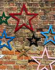 Rustic Garden Star Decorations
