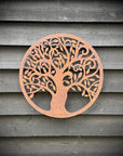 Rusty Tree Of Life Garden Decoration
