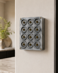 12 Gang 2 Way Cast Aluminium Industrial Toggle Switch Light Panel