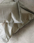 THE Beeswax Bag-Navy Stiped