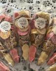 Dog Chocolate / Biscuit Treat Party Cones