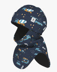 Fleece Balaclava for Kids in Vehicles Print