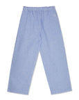 Maya Linen Trousers - Baby Blue Stripe