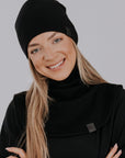 Fleece Lined Winter Hat for Adults