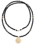 Flower Of Life Bracelet S – Onyx