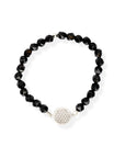 Flower Of Life Bracelet S – Onyx