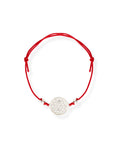 Flower Of Life Bracelet S – Red Cord