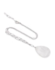 Selene Fine Silver Pendant Necklace Mother of Pearl
