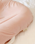 premium baby lounger, portable infant nest, soft tencel fabric, breathable 3D mesh, reflux relief, snug newborn support, machine washable by Faemli at brixbailey.com