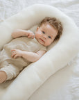 premium baby lounger portable soft snug nest for newborn infant rest tummy time reflux relief by Faemli at brixbailey.com