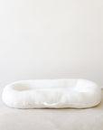 premium baby lounger, portable infant nest, soft and breathable tencel fabric, best-selling newborn lounger with carry bag by Faemli at brixbailey.com