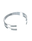 Stainless Steel Geometric Cuff Bracelet