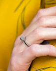 Stainless Steel Ring – Eco-Friendly & Hypoallergenic by Lentsius at www.brixbailey.com