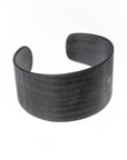 Lentsius Upcycled Black Pine Veneer Bracelet – Sustainable Style by Lentsius at www.brixbailey.com