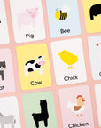 First Farm Animal Flash Cards