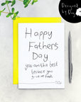 Father's Day Dog Card