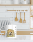 Fawn Chow Chow Mug – "Every Sip You Take, I'll Be Watching You" – Fun & Adorable!