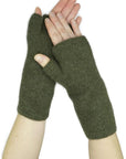 Possum Merino & Silk Wristwarmers