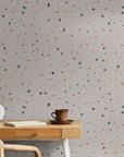 Flake Terrazzo Effect Wallpaper