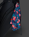 Flamingo Magnetic Golf Towel
