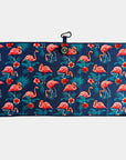 Flamingo Magnetic Golf Towel